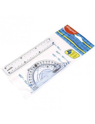 JUEGO DE GEOMETRIA MAPED 30CM